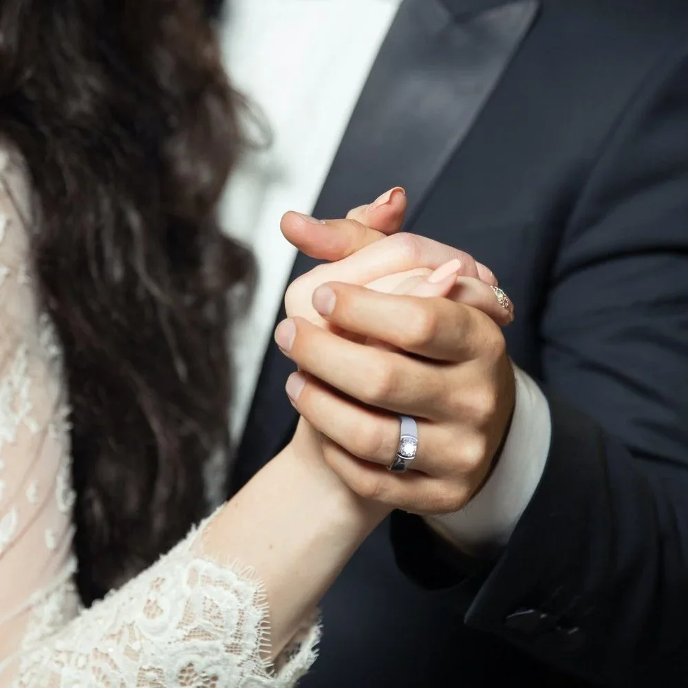 Certified 2ct. t.w. Moissanite Diamond Square Halo Wedding Engagement Ring NEW - Picture 8 of 15